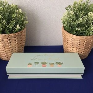Punch Studio Succulent Plant Themed Box